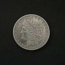 1886-S 90% Silver San Francisco Mint Vintage Liberty Head Morgan Dollar picture