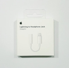 Apple Lightning to 3.5 mm Headphone Jack Adapter Original OEM iPhone 8+ X 11 12 picture