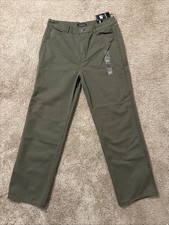 Aeropostale Classic Carpenter Pants Olive green 36/32 NEW WITH TAGS picture