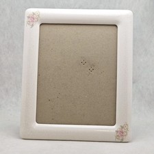 EUC VTG Floral White Ceramic 7