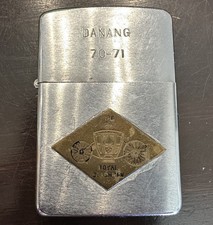 Vintage 1969 Zippo Vietnam Era Da Nang Royal Coachmen 62nd Combat Aviation Co picture