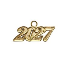 Endea Graduation Gold Tassel Date Charm Year 2027 picture