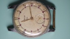 Pobeda Zim 2602 Mechanical Soviet Union Watch 15 Jewels Sub Second Dial USSR Vtg picture