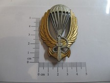 Italian RSI National Republican Navy Swimmer Paratrooper Badge BP785 picture