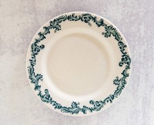 Jackson Vitrified China Green and White 7.25