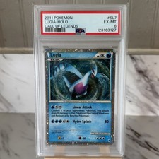 2011 Pokemon Lugia Holo SL7 Call of Legends NEW CERT PSA 6 picture