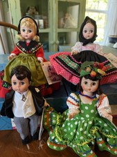 Madame Alexander 4 Doll Lot 3 Show Stock picture