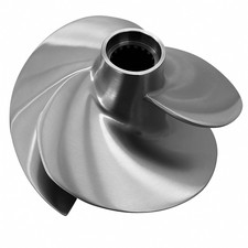 Polished Stainless Steel PWC Impeller – Fits Sea-Doo Spark - 140mm - 12/17 picture