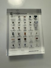 Mini Museum Acrylic Display Block w/ Assorted Natural Specimens - 4th Edition picture