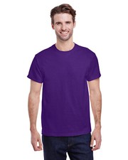 Gildan Mens G500 Premium Short Sleeve Heavy Cotton Plain Blank Casual T-Shirt picture