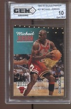 1992-93 Michael Jordan Skybox #31 Gem Mint 10 Chicago Bulls GOAT HOF MVP picture