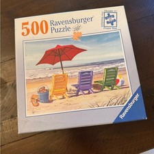 Vintage 2008 Ravensburger Puzzle Beachy Keen picture
