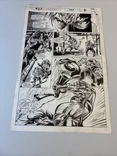 Barry Crain and Hilary Barta Marvel Comics Presents #163 Story Page 4. 17”x11” picture