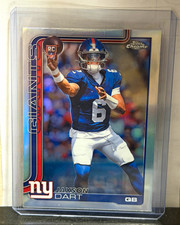 Topps 2024 Chrome Jaxson Dart RC #306 Refractor New York Giants **CHASE CARD** picture
