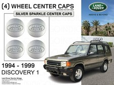 1994-1999 LAND ROVER DISCOVERY 1 Genuine Wheel Center Hub Caps Set of 4 (OEM) picture