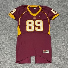 Nike Forest Grove High School Vikings Football Jersey XXL 2XL #89 Red Game Worn picture