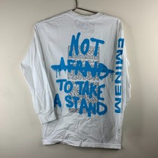 Eminem Not Afraid Recovery 10 Year Anniversary Long Sleeve T-Shirt Men's M picture