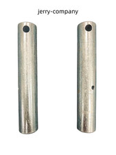 2 Pack 25mm x 140mm Mini Excavator Bucket Linkage Pins w/ Grease Holes picture