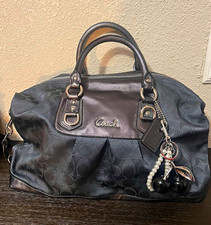 Coach Ashley Large Signature Satchel Bag picture