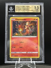 2019-22 Pokemon Sword & Shield PROMO CHARMANDER SWSH092 HOLO COSMIC SWIRL picture