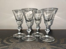 Vintage Libbey Georgian 2 oz. stemmed glasses-sherry set of 4 picture
