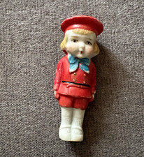 Vintage 1920s Buster Brown advertising  hand-painted bisque porcelain penny doll picture