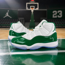 NEW Jordan 11 white green CT8012-113 Men's Size US 7-12 picture