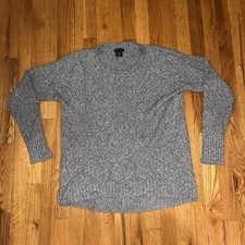 Calvin Klein Women's Grey and Blue Jumper picture