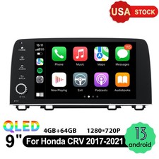JOYING Plug & Play For Honda CR-V CRV 2017-2021 QLED 9 inch Android 13 Head Unit picture