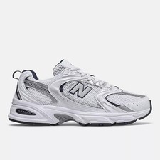 🔥NO IMPORT FEE NewBalance530 Classics Unisex's Shoes White/Natural Indigo, NEW picture