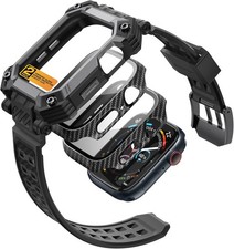 i-Blason for Apple Watch 11 46mm Case with Band Multi-use + Tempered Glass Cover picture