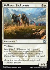 x4 Dalkovan Packbeasts U MTG Tarkir: Dragonstorm M/NM, English picture