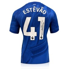 Estevao Willian Signed Chelsea 2025-26 Home Football Jersey picture
