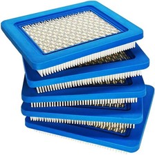 5 PCS Air Filter Lawn Mower Filters For Briggs & Stratton 491588 491588s 399959 picture
