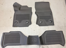 TOYOTA 4RUNNER  2025-2026 3PCS FLOOR LINERS WITHOUT 3RD ROW PT908-89250-02 picture