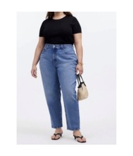 Madewell Curvy '90s Straight Crop Jeans hazeldell wash NWT Retail $128 - 16W picture