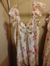 Old Navy Women's Pink Floral Sundress Size 3X picture