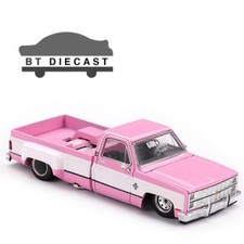 MINI GT KAIDO HOUSE CHEVROLET SILVERADO DUALLY VINTAGE SPEC V2 1/64 PINK KHMG243 picture