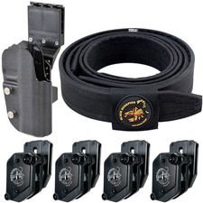 Pro Competition Rig fits Bersa M2XI - Holster, Belt, 4 Mag Pouches USPSA IPSC picture