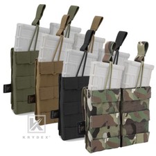 KRYDEX Double 5.56 .223 Open Top Mag Pouch Tactical Magazine Hold Carrier MOLLE picture