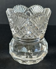 EAPG Westmoreland Glass Toothpick Holder #60 Diamonds & Fans picture