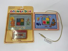 Vintage 1985 Teddy Ruxpin Answer Box Console System Tested Working 1 Sealed Pack picture
