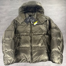 Lululemon Always Down Puffer Jacket SM Olive Brown / Green Hooded Coat $348 picture