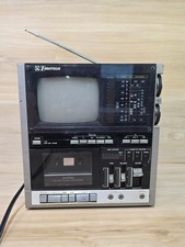 Vintage Emerson TV Radio Cassette Player XLC-555 No Speakers picture