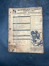 Vintage Hyster Service Manual Spacesaver Maintenance & Supply Parts List Book picture