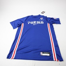 Philadelphia 76ers Nike NBA Authentics Dri-Fit Short Sleeve Shirt picture