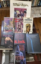 Vintage sleaze And Modern Erotic/kink lot of 8: Unique Books, Stanton And More picture