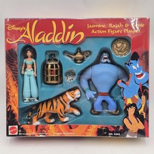 Mattel Disney's Aladdin Boxed Playset Jasmine, Rajah and Genie 5303 - NEW picture