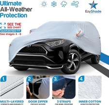 EzyShade 10-Layer SUV Car Cover Waterproof All Weather UV Protect Heavy Duty S2 picture