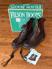 Filson Uplander Hunting Heavy Leather Boots 11 D picture